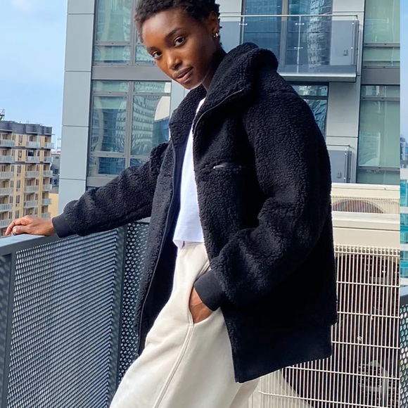 Aritzia Wilfred Free Teddy Jacket - Picture 4 of 7